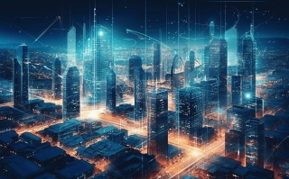 未来科技幻想素材图片 未来生活图签：科技浪潮下的明日之景